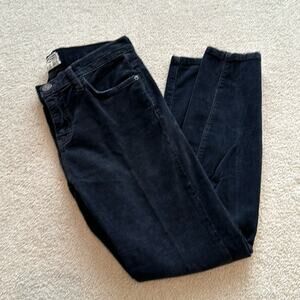 Current/Elliott Corduroy Black Pants 29